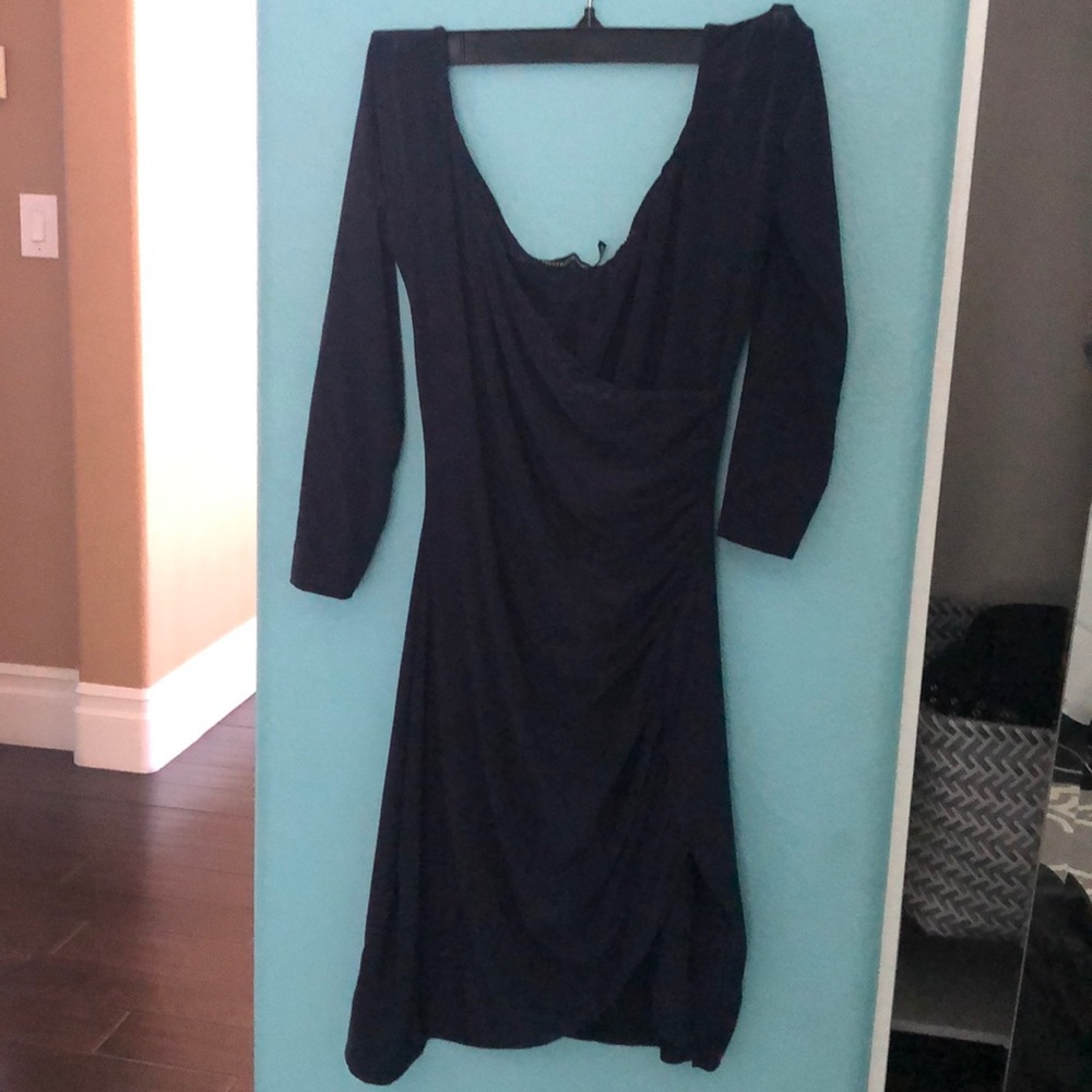 Pretty little Thing blue dress
